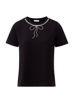 Matalan Black Bow Top £15