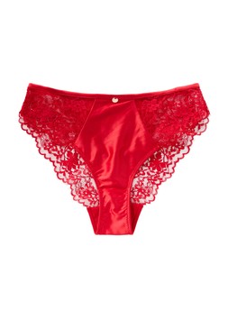 Matalan Red Satin Co Ord High Leg Knickers £7