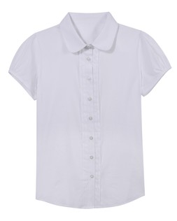 Matalan Girls 2 Pack White Seamed School Blouses &pound;8 - &pound;10