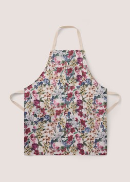 Floral Gardening Apron Cut Out
