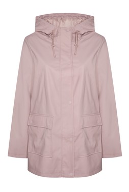 Pale Pink Water Resistant Drawstring Hood Rain Anorak ,£39.99