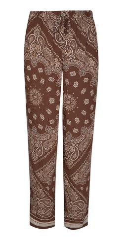 Brown Paisley Wide Leg Trousers, £29.99 (946155529)