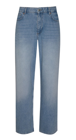 Mid Blue Low Rise Wide Leg Jeans, £34.99 (942339640)