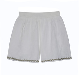 New Look 915 - Girls White Ric Rac Trim Shorts £12.99 (945005010)