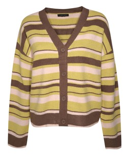 New Look, Green Striped Cardigan £29.99