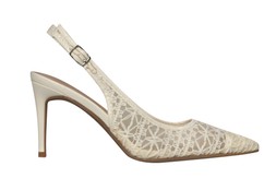 Off White Crochet Slingback Pumps, £33.99 (947408312)