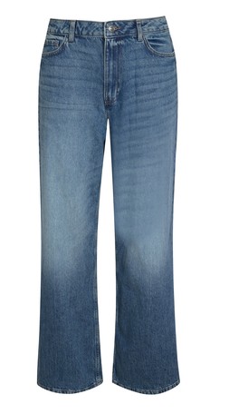 Blue Adalae High Waisted Wide Leg Jeans £34.99 (913612447)