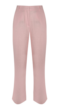 New Look Pink Linen Blend Wide Leg Trousers £35.99