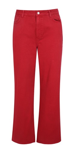 New Look Red Adalae High-Waist Wide Leg Jeans £34.99 €46.99