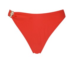 New Look Red Swirl Applique High Leg Bikini Bottoms £10.99