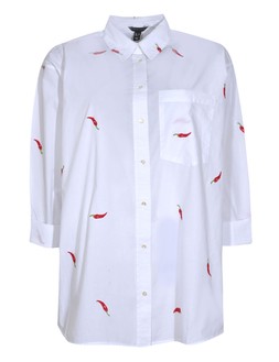 New Look White Chilli Embroidered Shirt £29.99 €39.99