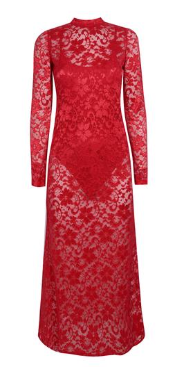 Red Crew Neck Lace Midi Dress €39.99 £27.99 922688460