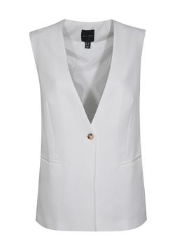 White One Button Tailored Waistcoat €46.99 £35.99 912355410