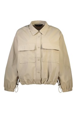 Neutral Parachute Utility Jacket