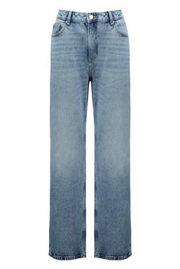 Blue Midwash Straight Jean