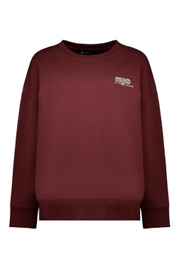 Burgandy NYC Crew Neck Jumper