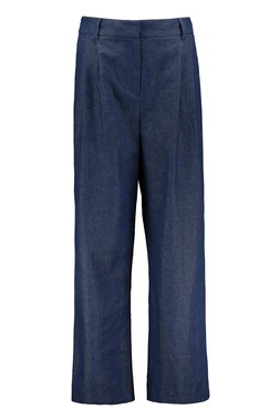 Navy Premium Chambray Trouser