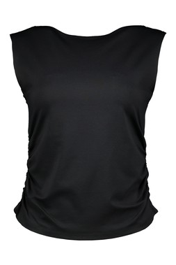 Black Slinky Top