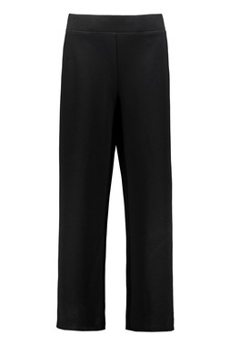 Black Zip Hem Wide Leg Jogger Co Ord