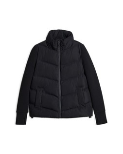 Black Scuba Sleeve Jacket
