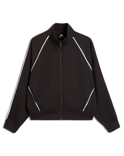 Brown Bobbie Side Stripe Jacket