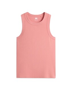 Coral Chloe Rib Racer Vest