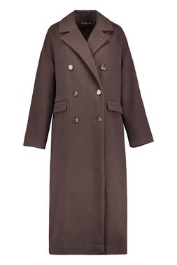Burgandy Longline Coat