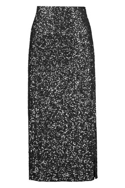 Black Sequin Skirt