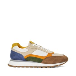 Dune London Tetra 100 GBP retro colour block trainer www.dunelondon.com