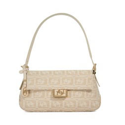 Dune London Highgate 119 GBP cream monogram www.dunelondon.com