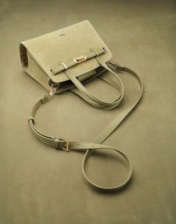 Dune London SS25 Stills Dinidefine 119 GBP Khaki suede leather www.dunelondon.com