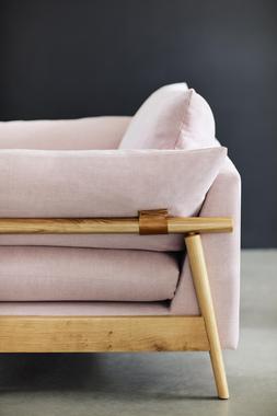 DFS French Connection Hoxton cuddler in rose