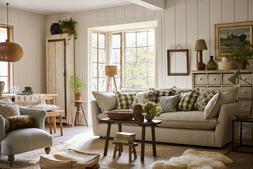 Bamburgh Grande Sofa in Natural