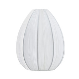 Presley Pleated Easy Fit Pendant Curve Ivory £28