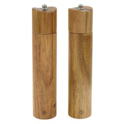 Set of 2 Large Acacia Salt & Pepper Mills £15