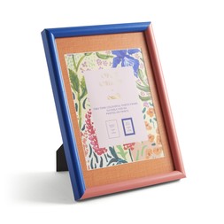 Two Tone Photo Frame (Coral) A4 £10