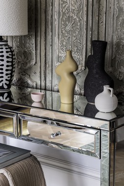 Francesca 2 Drawer Dressing Table - £359 & Elodie Table Lamp - £129