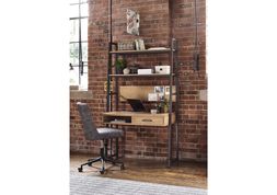 Furniture Village - Earth Wall Desk and Office Chair, &pound;649