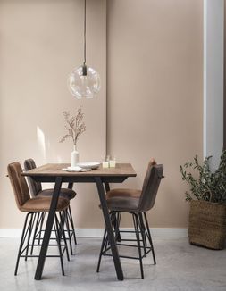 Furniture Village - Austin Bar Table and 4 Stools, &pound;2295, Zula Pendant Light, &pound;109