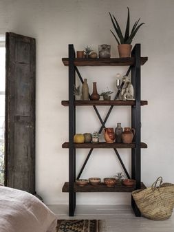 Noir Shelving Unit, &pound;749