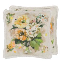 GIARDINO DI ROSE ACACIA LINEN CUSHION CCDG1487