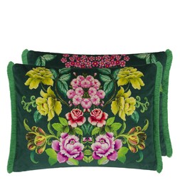 ELEONORA VELOURS VIRIDIAN CUSHION CCDG1509