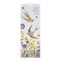 50082874 £6 National Trust Wild Press Swallows Illustrated Slim Calendar 2027
