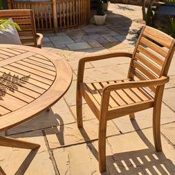Cotswold Acacia Wood Armchair £219.00