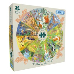A Year in the Forest - 500 pieces - £11.50 