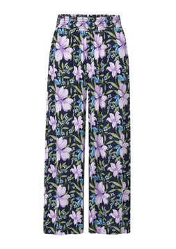 Crinkle Beach Pants Navy Floral £30 (AK11403) Available from 9th January