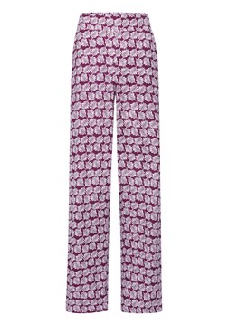 Printed Wide Leg Pull On Trousers Wild Rose £34- Available from 7th May