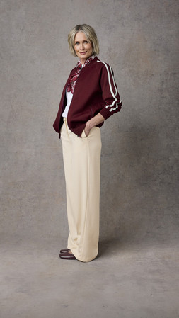 Wide Leg Trousers £40 & Zip through Track Top £36 (Available from August)