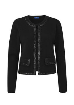 Bead Trim Cardigan Black £49 AL11745