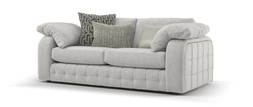 Castello 2 Seater in Soft Sherpa Mix Silver, £1,799
